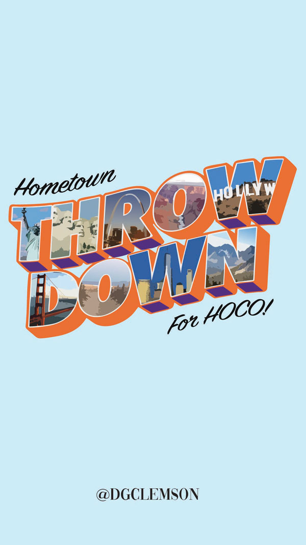 Homecoming mixer graphic for my sorority